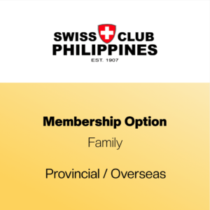 Family Annual Membership – Provincial / Overseas