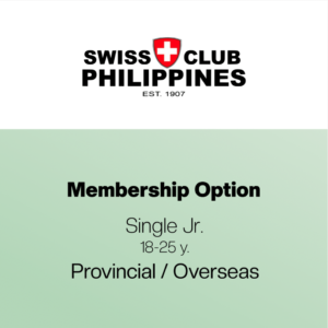 Single Jr. Annual Membership – Provincial / Overseas